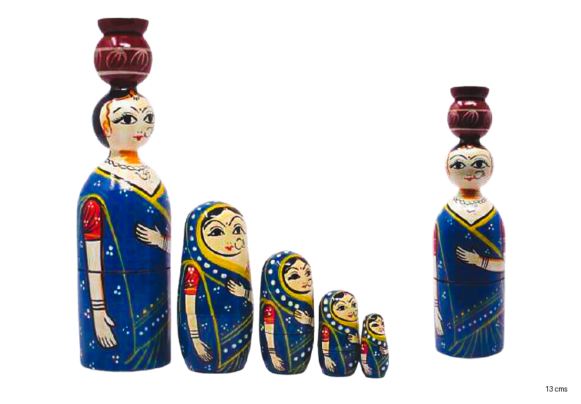 Indian Dolls Sets of 5