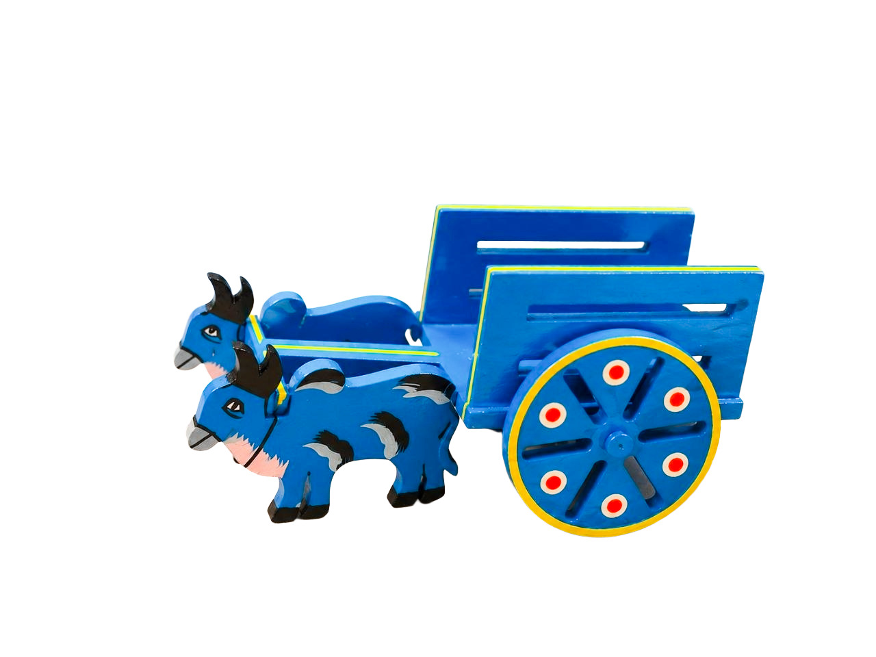 Wooden Bullock Cart Showpiece