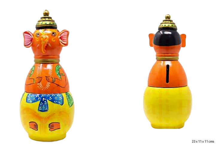 Handcrafted Ganesh Coin Bank