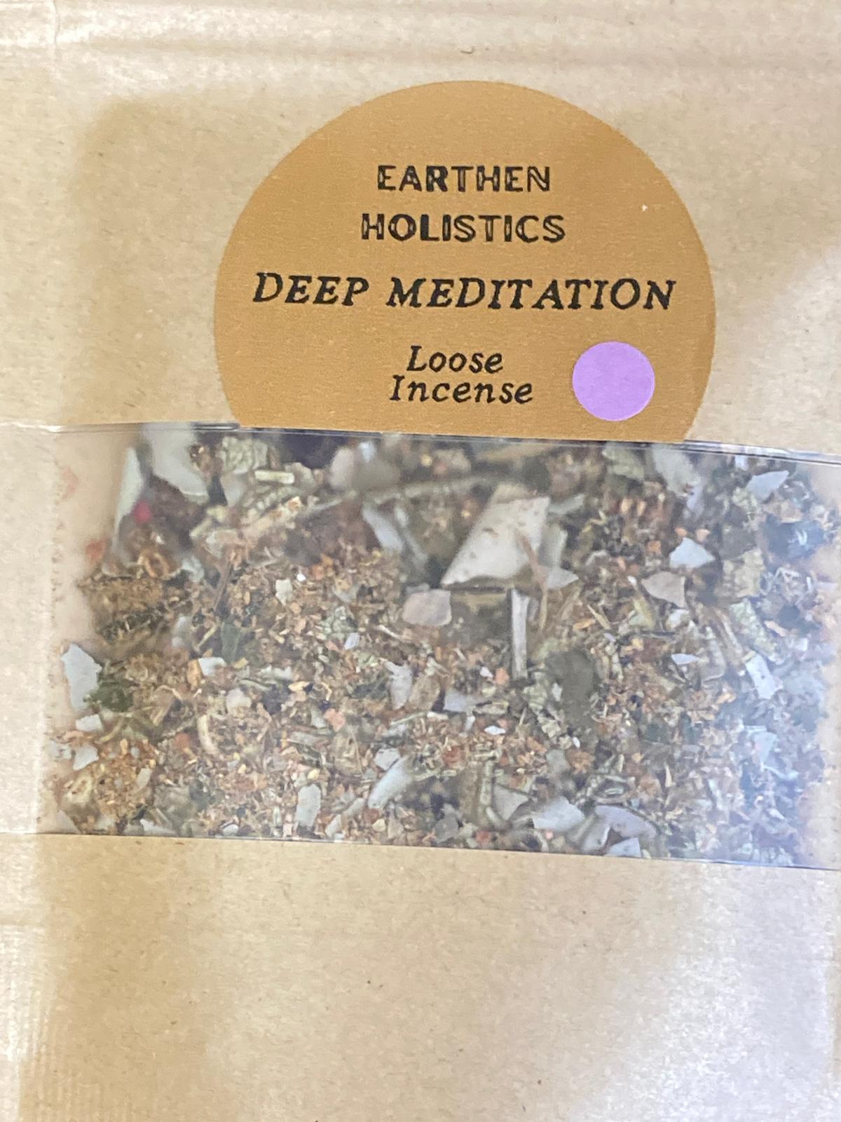 Handcrafted loose Incense - Deep Meditation