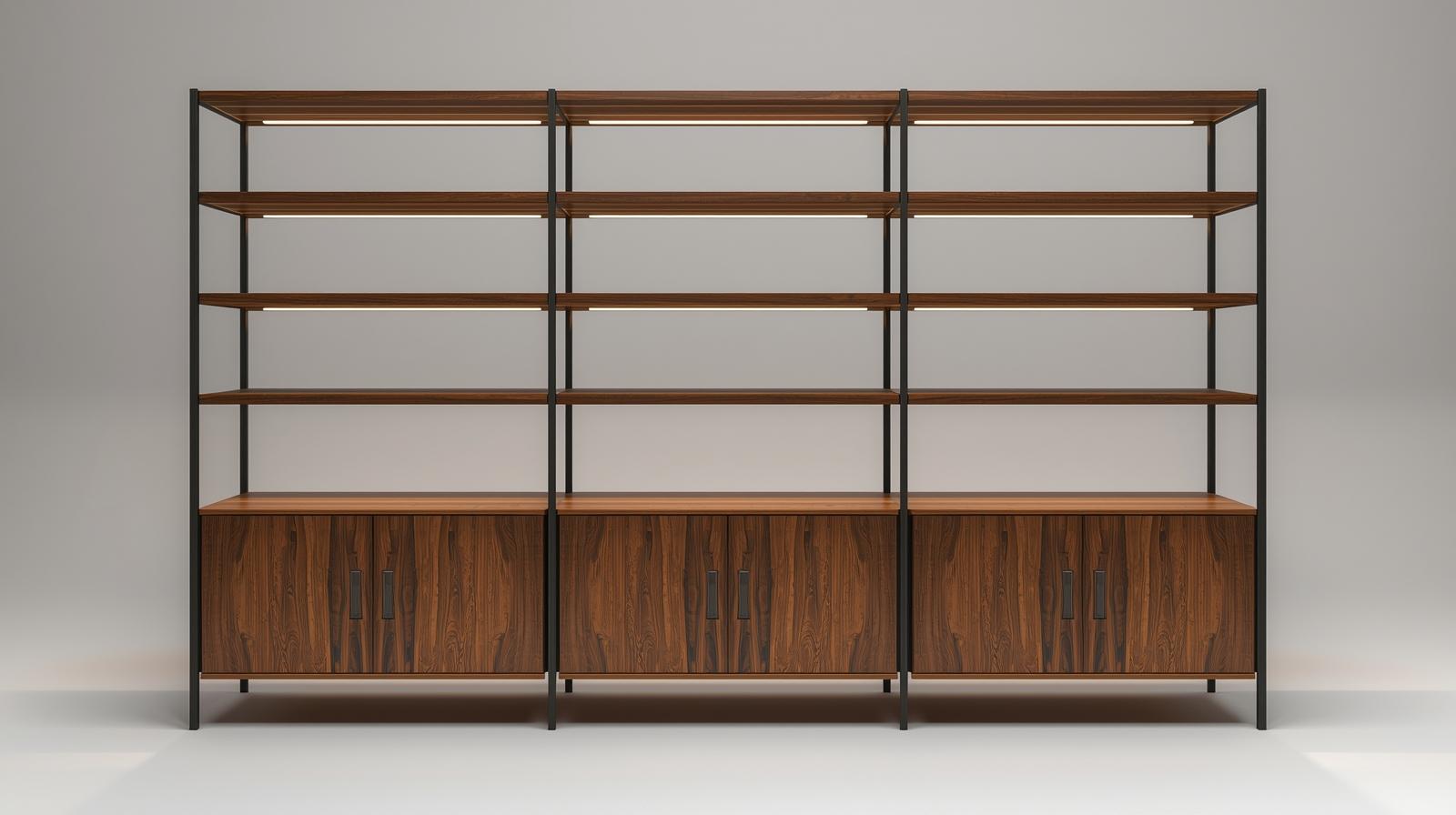 Librero Arquitectónico ESTRIADO