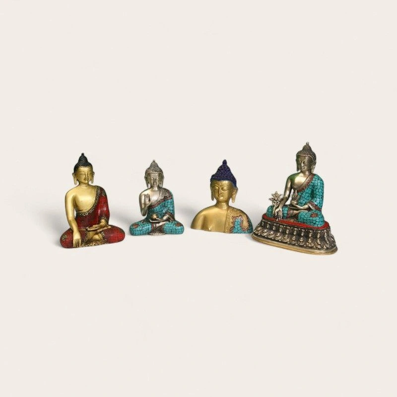 Handcrafted Brass Buddha Statue