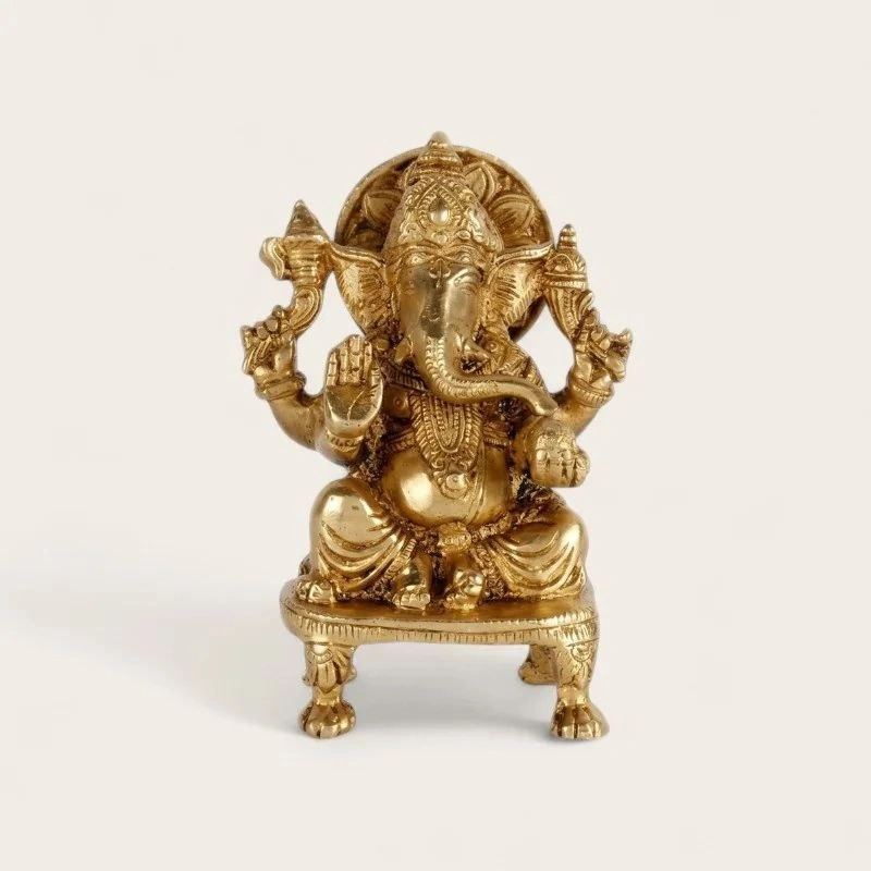 Lord Ganesha Brass Statue