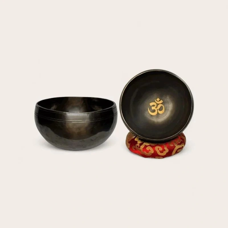 Handmade OM Buddha Singing Bowl
