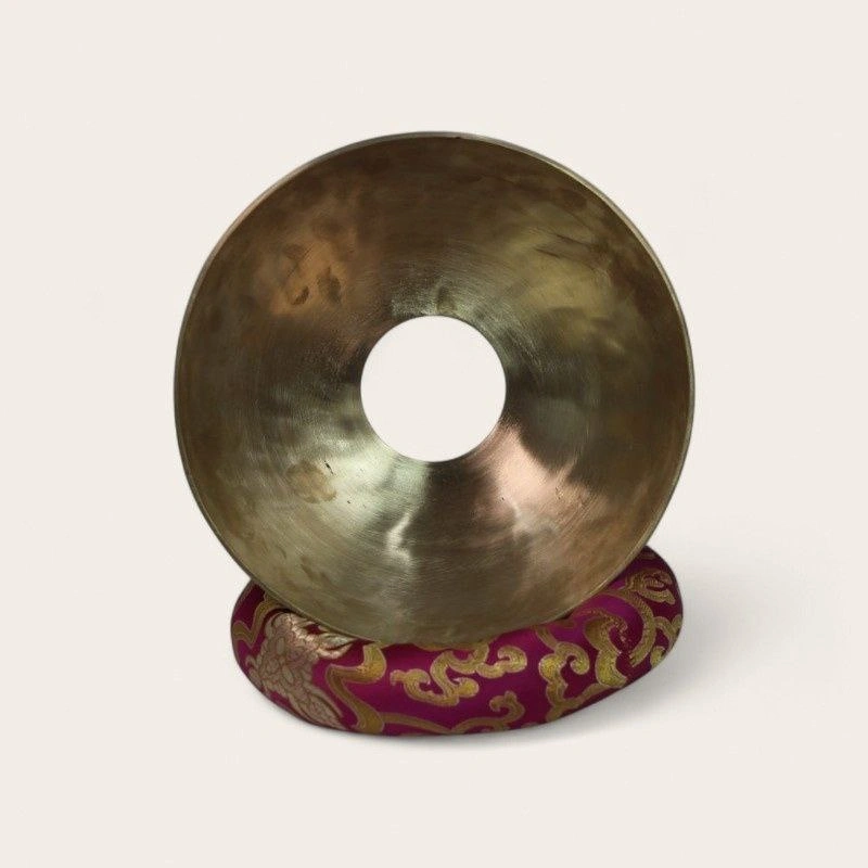 Handmade Tibetan Knee Singing Bowl for Meditation