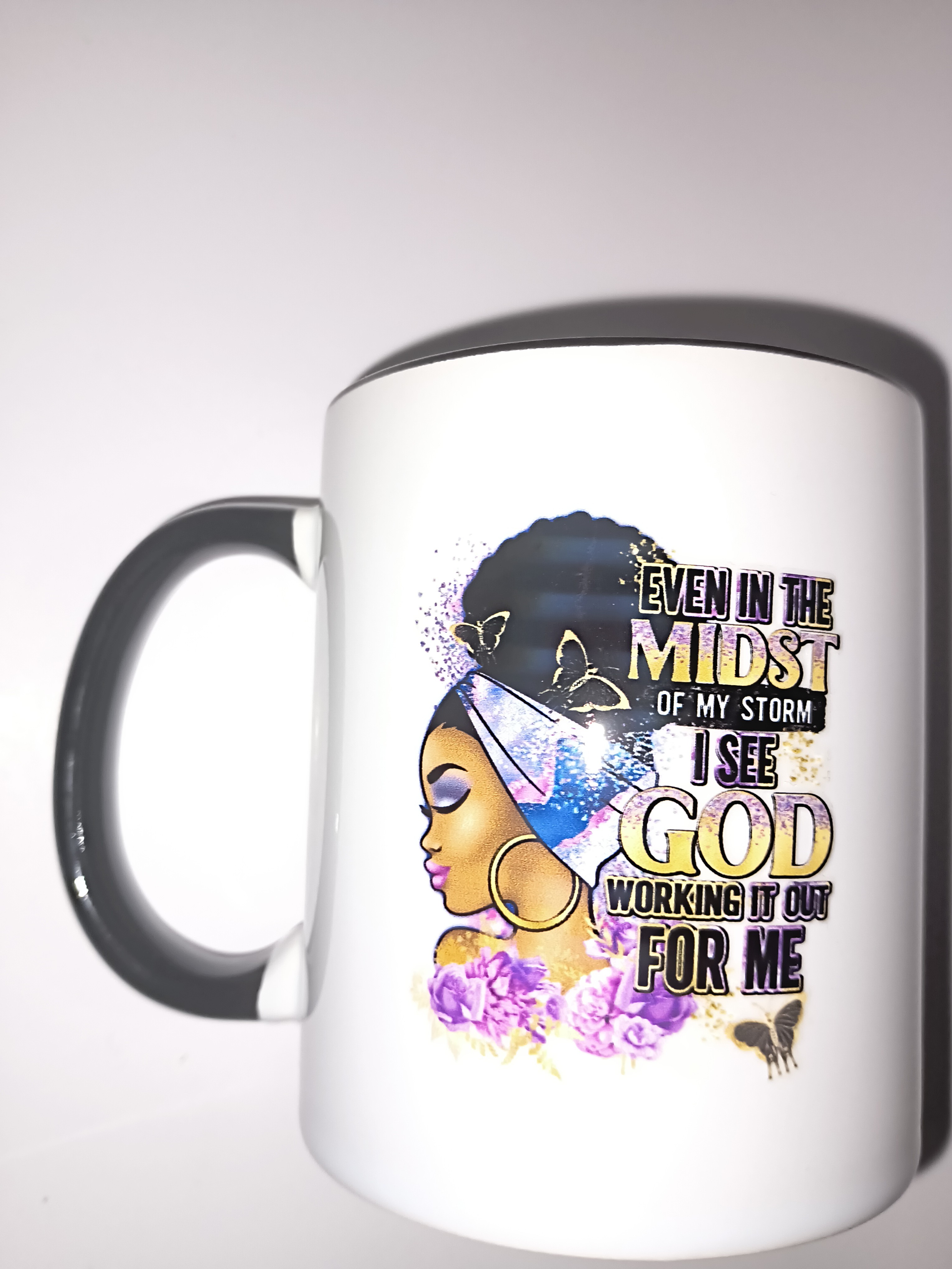 Inspirational God Quote Mug