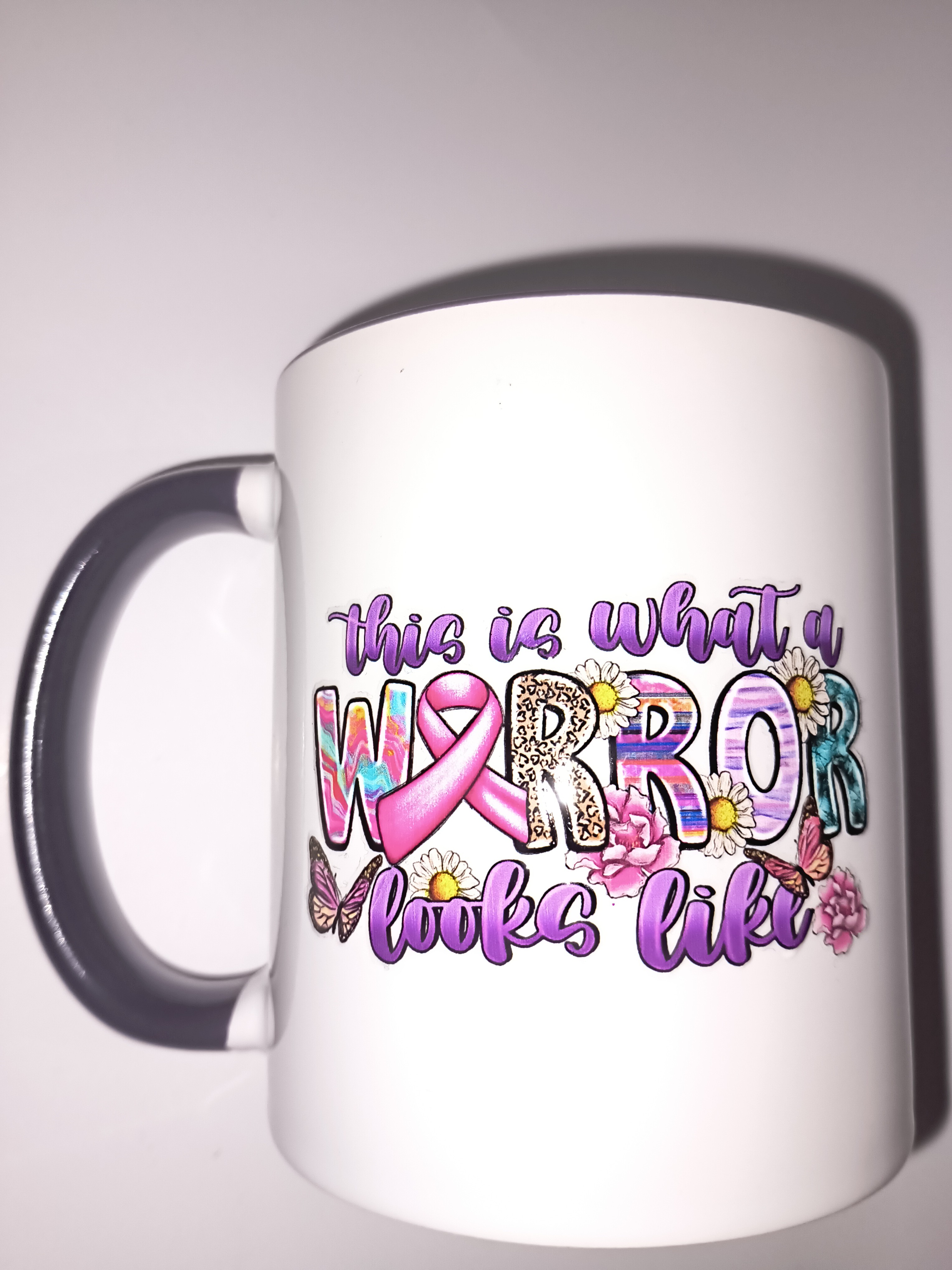 Cancer Warrior Inspirational Mug