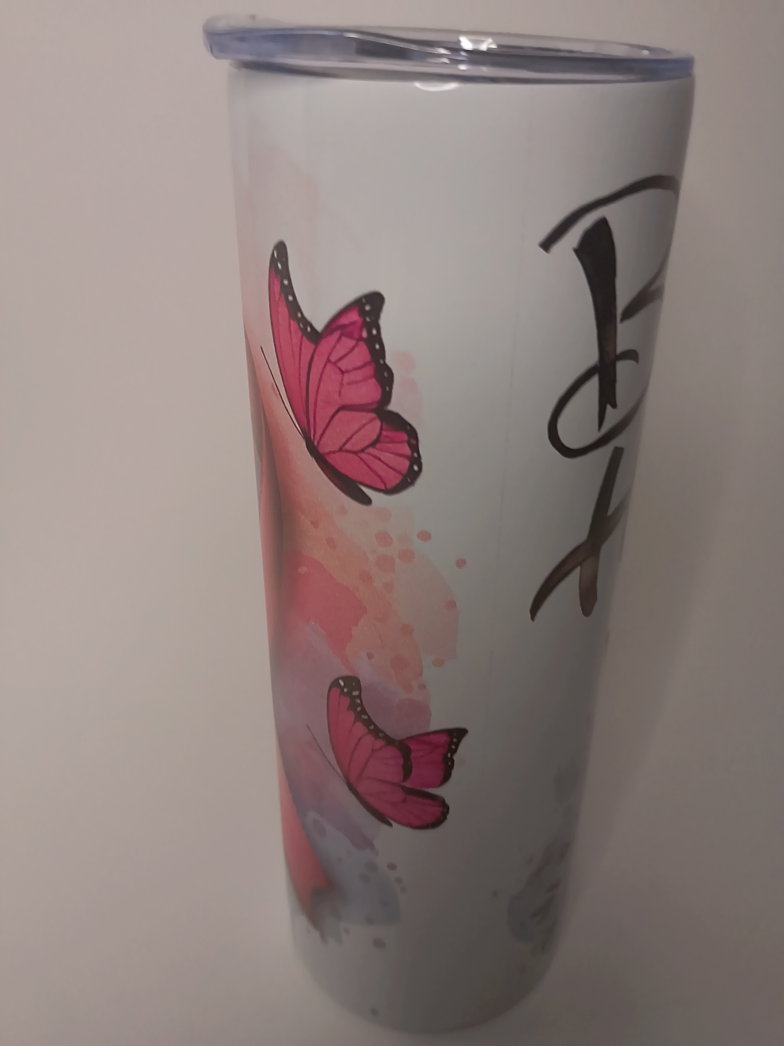 Cancer Ribbon Awareness Tumbler