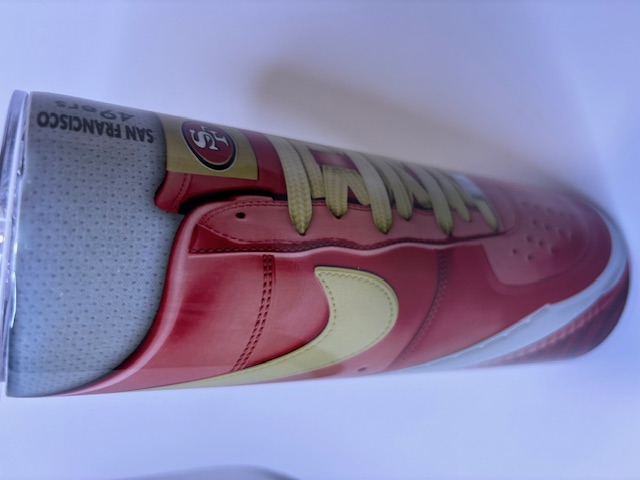 San Francisco 49ers Sneaker Tumbler