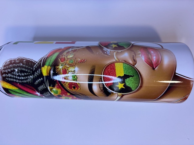 Rasta-Inspired 20oz. tumbler