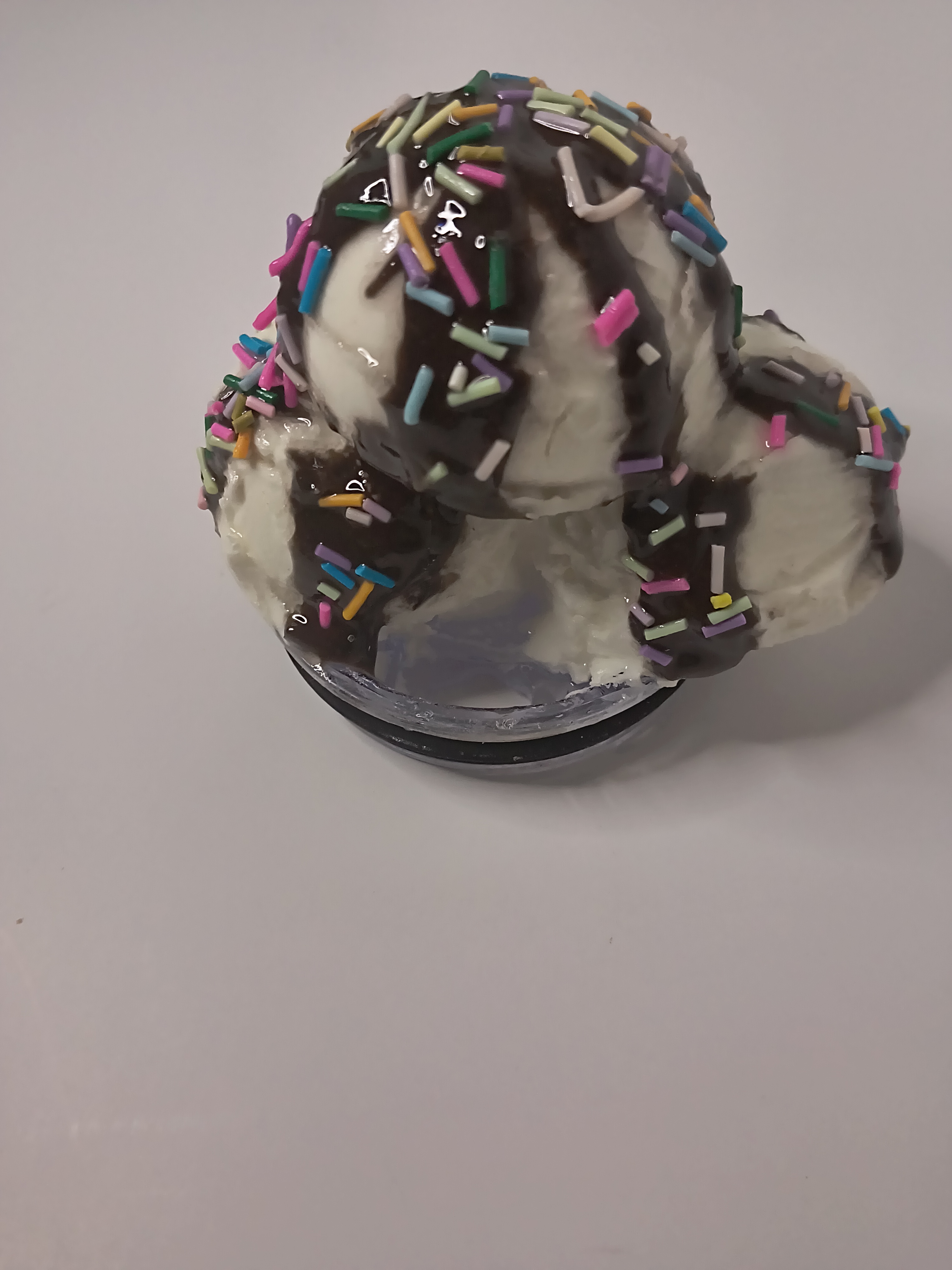 Ice Cream Sundae tumbler topper