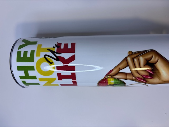 Rasta-Inspired 20oz. tumbler