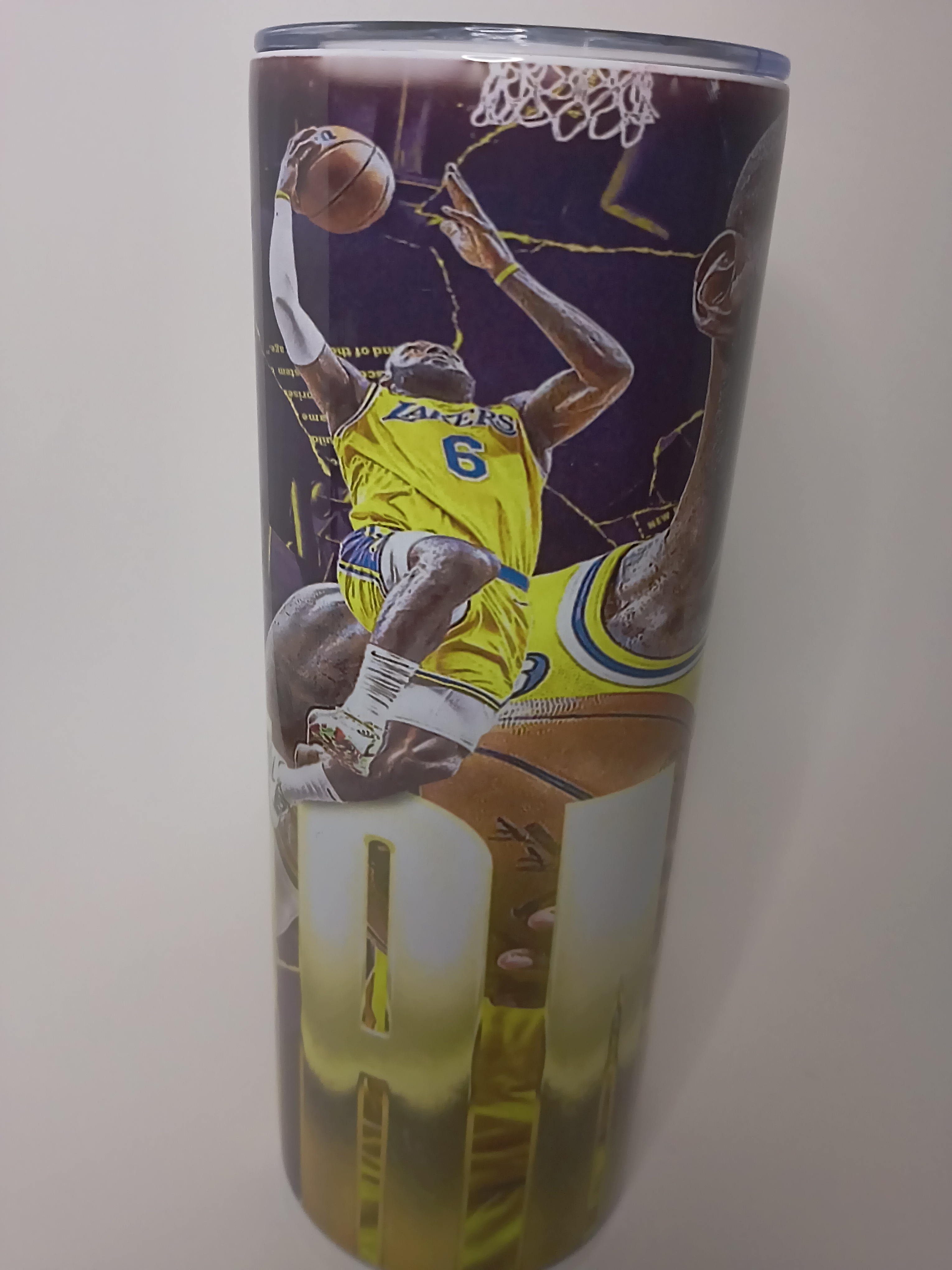 Basketball Player Stainless Steel Tumbler