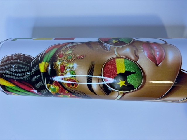 Rasta-Inspired 20oz. tumbler