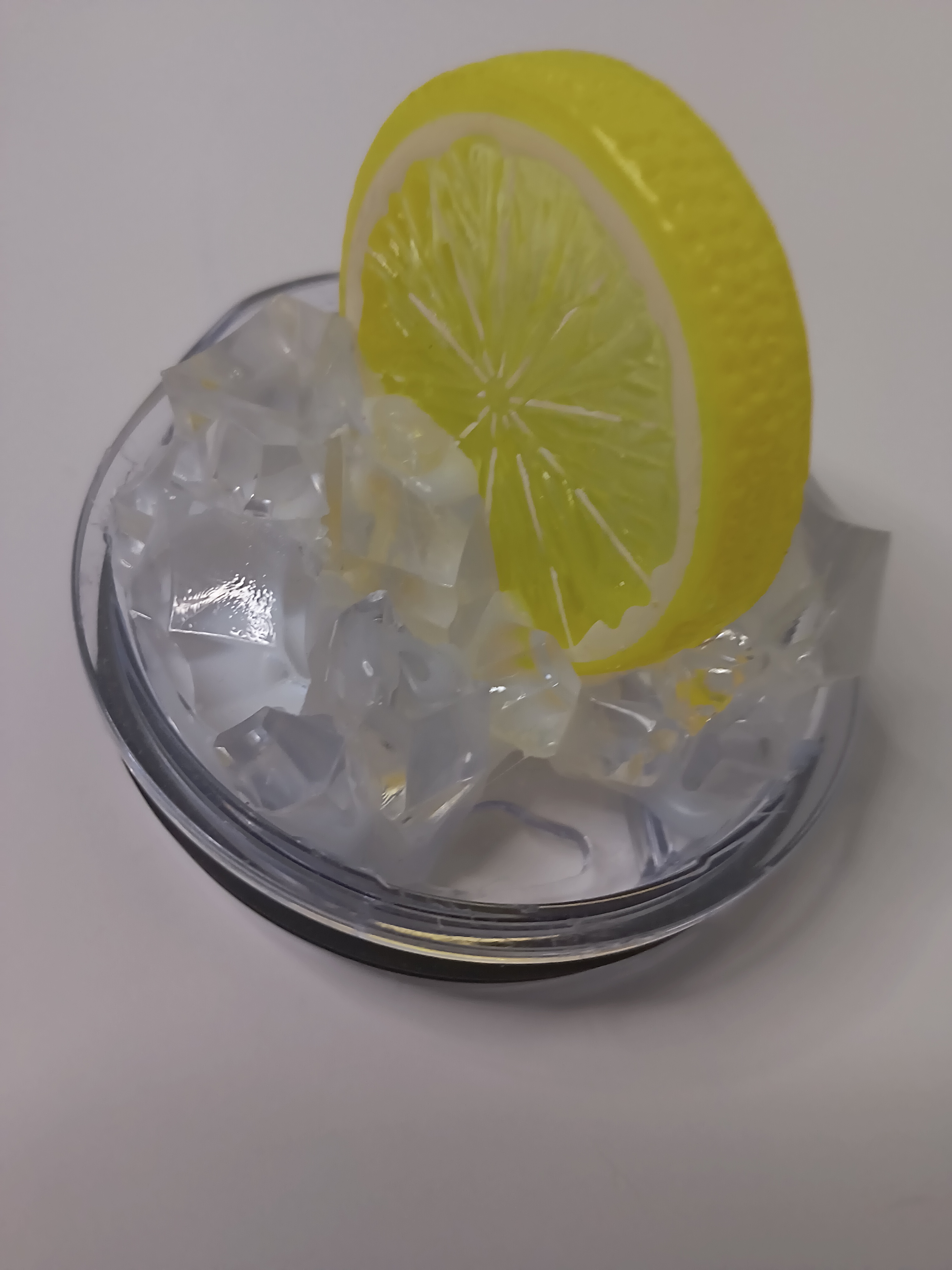 Lemon Slice Decorative Tumbler Topper