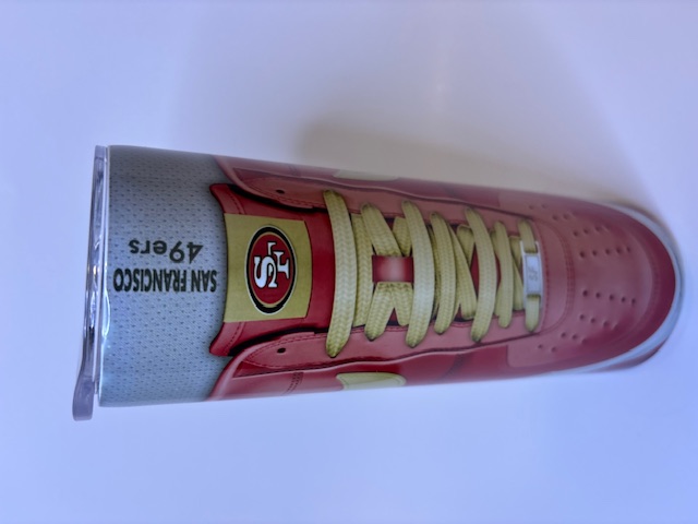 San Francisco 49ers Sneaker Tumbler
