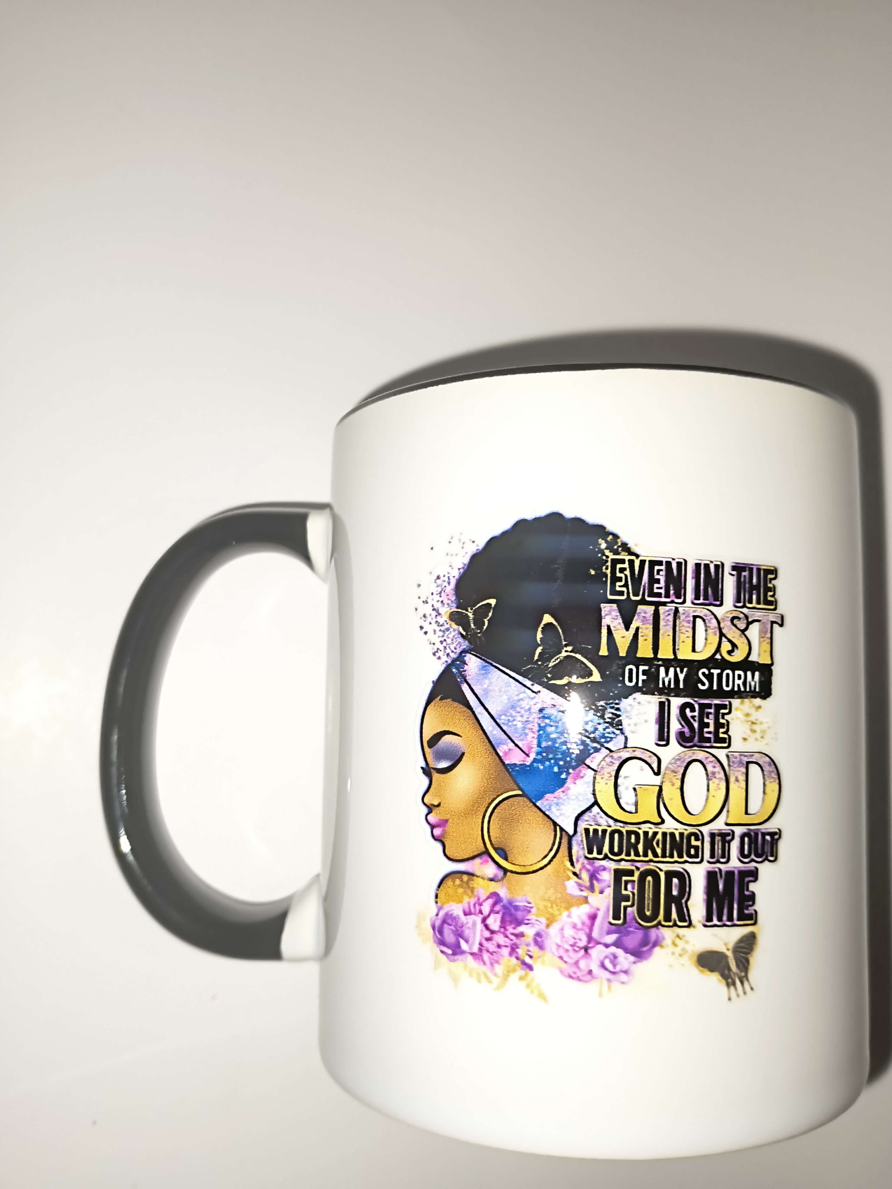 Inspirational God Quote Mug