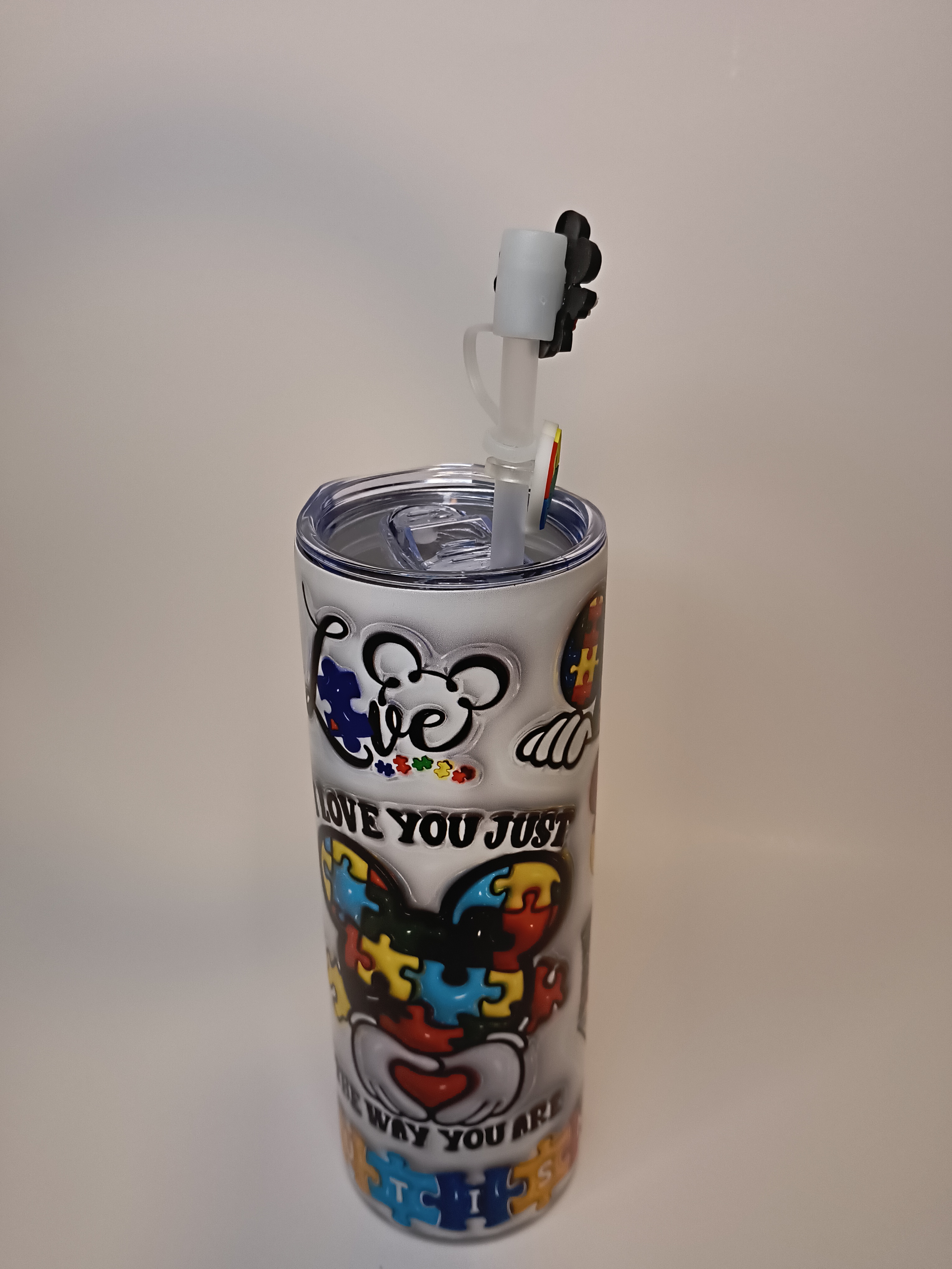 Mickey Autism Awareness Tumbler