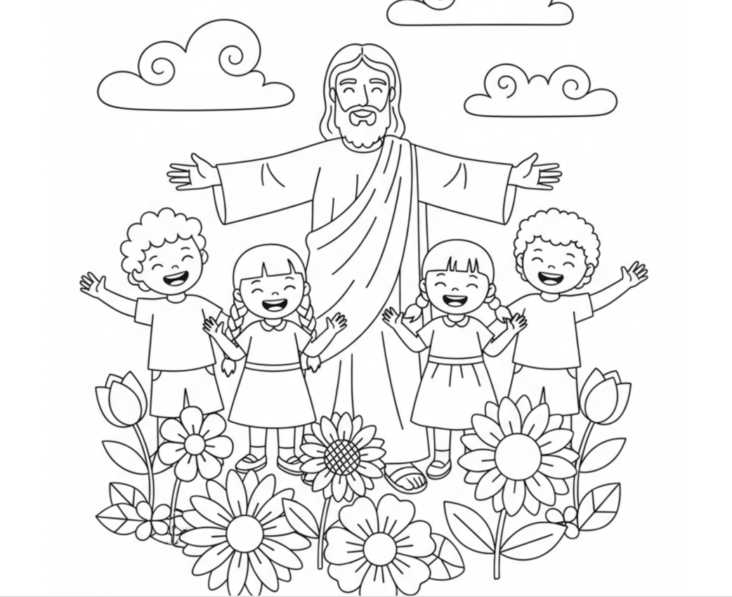 Kids Bible Coloring Pages