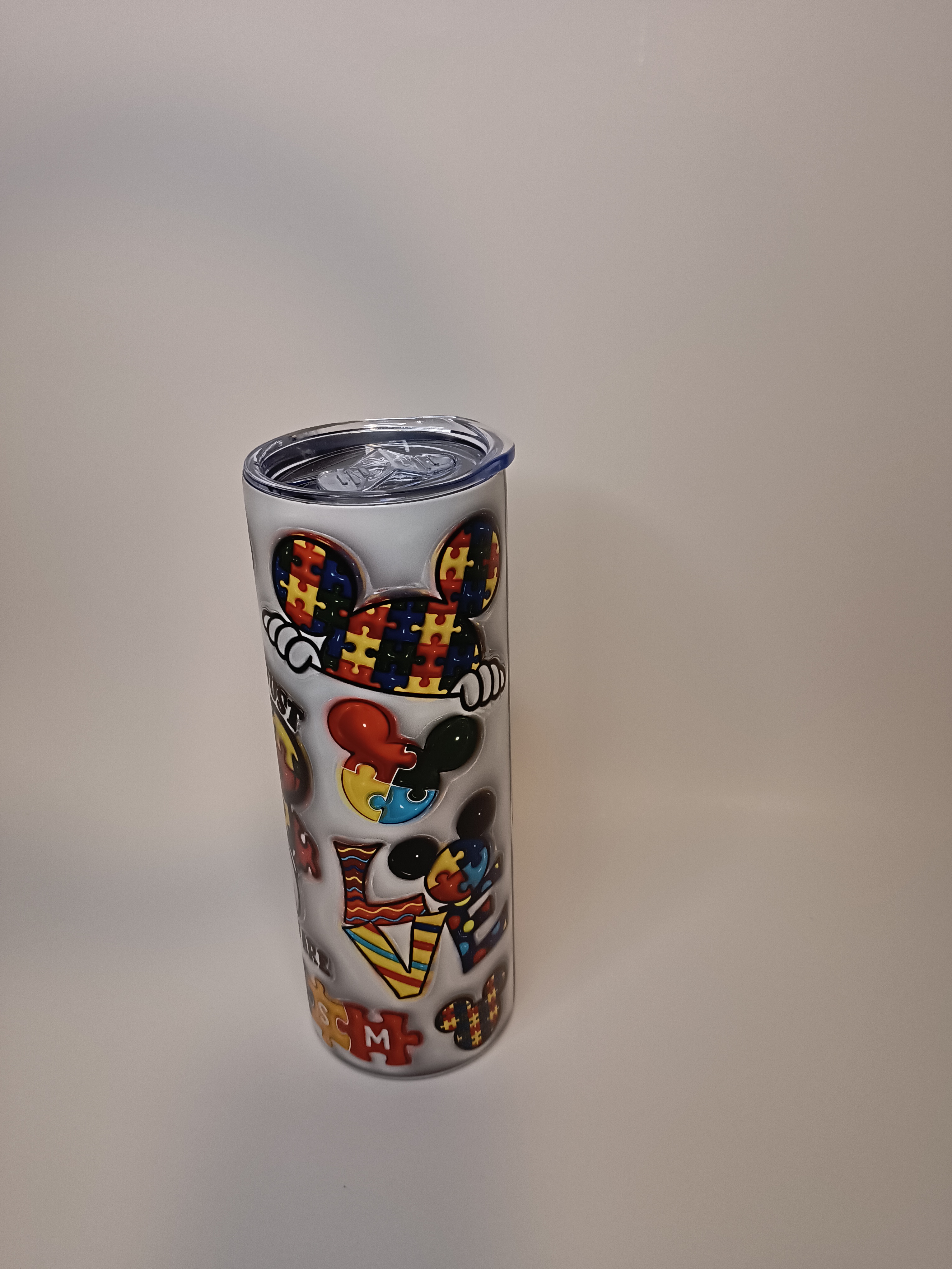 Mickey Autism Awareness Tumbler