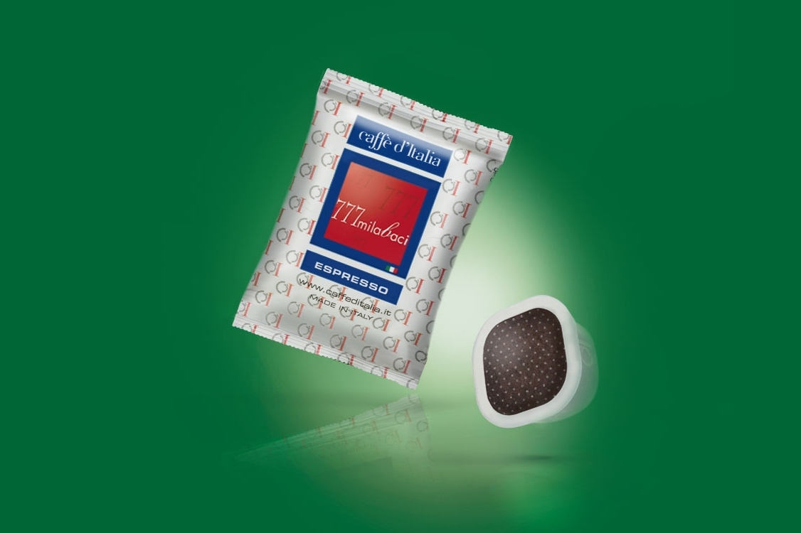 Caffè 777 Mila Baci - COMPOSTABILE - 50 capsule