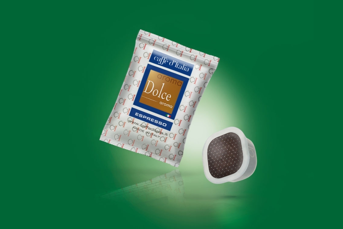 Caffè Dolce Aroma - COMPOSTABILE - 50 capsule