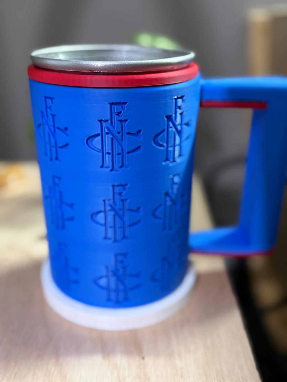 Jarra / Chop 500 ml – con Vaso de Aluminio Interior (15 x 13 cm aprox.)