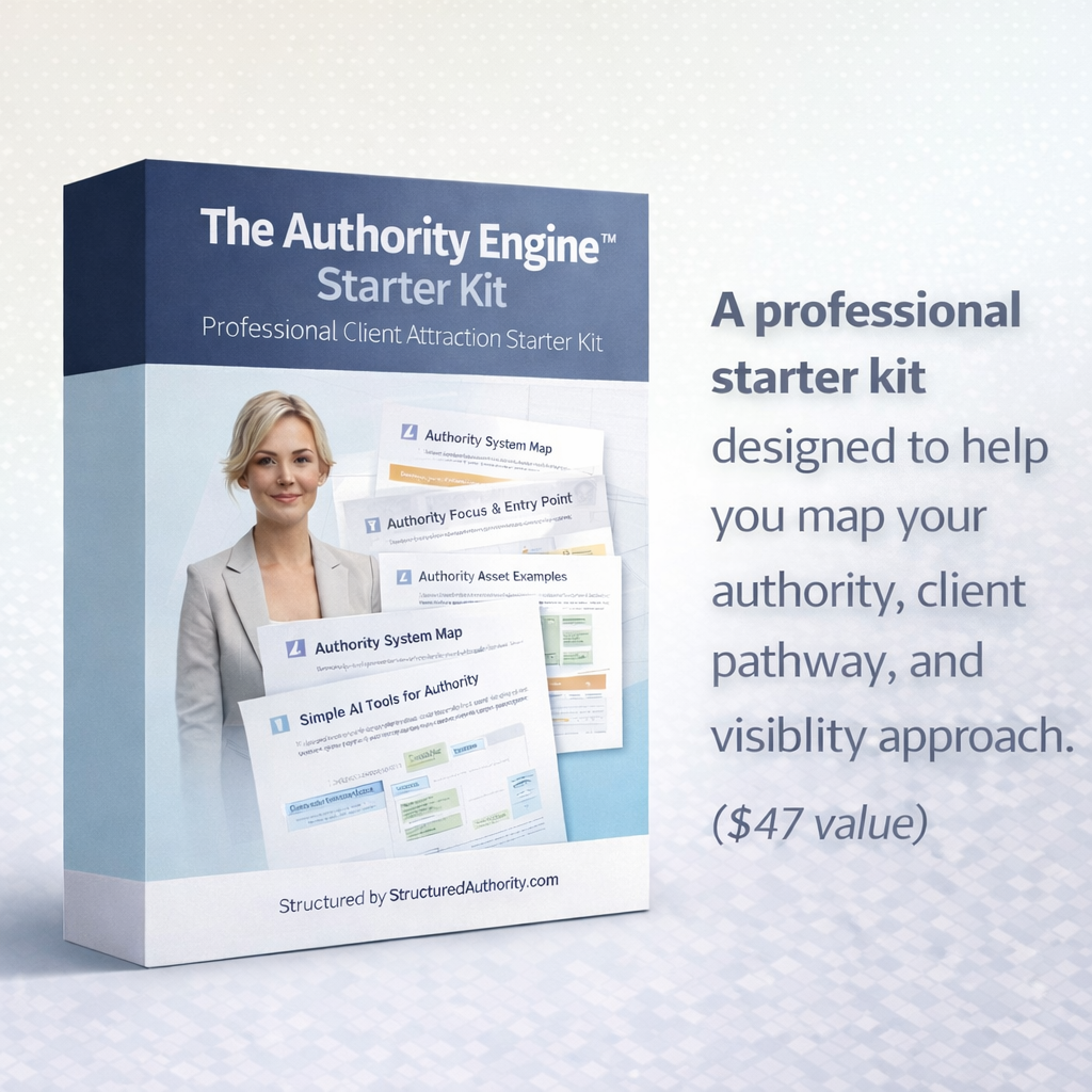 The Authority Engine™ Starter Kit  $47