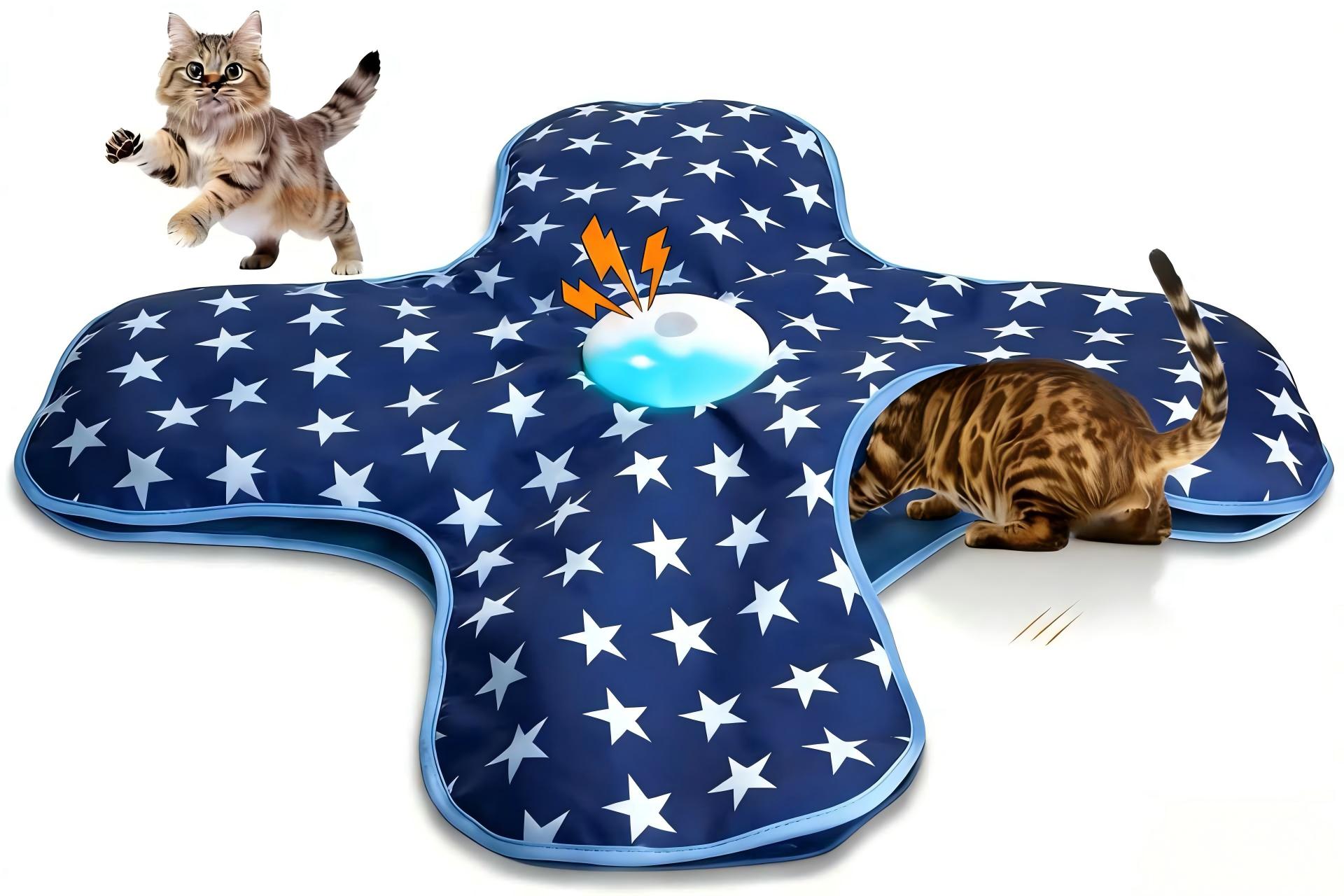 Hide and Seek Blanket Cat Toys