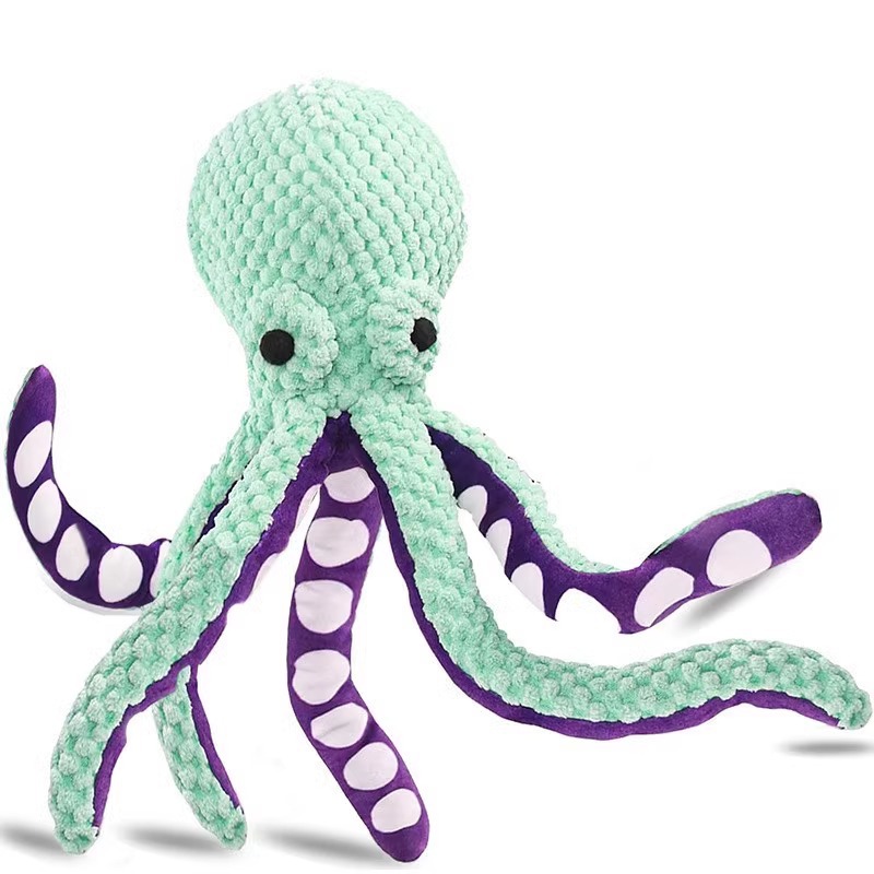 Squeaky Dog Octopus Toys