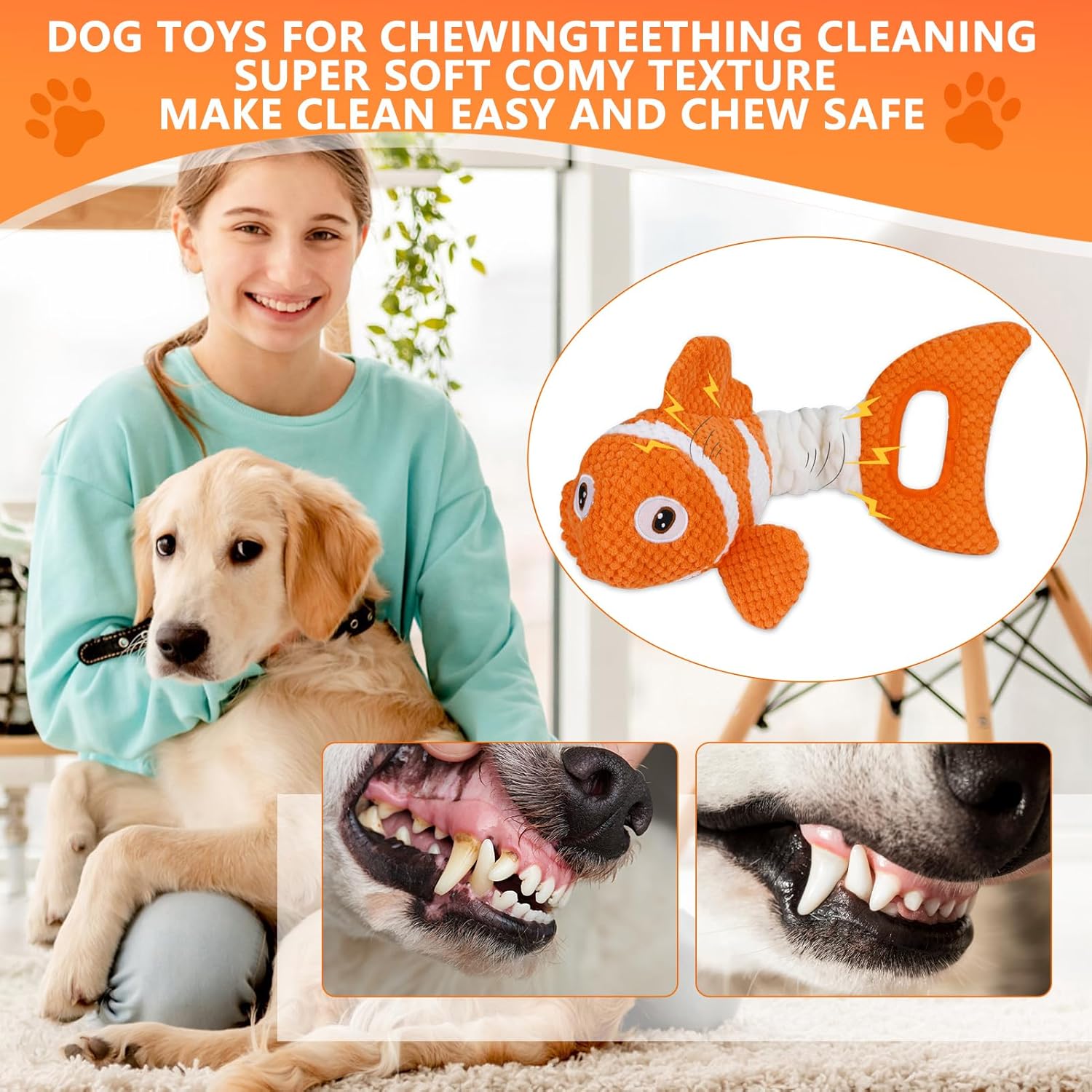 Dog Fish Toy