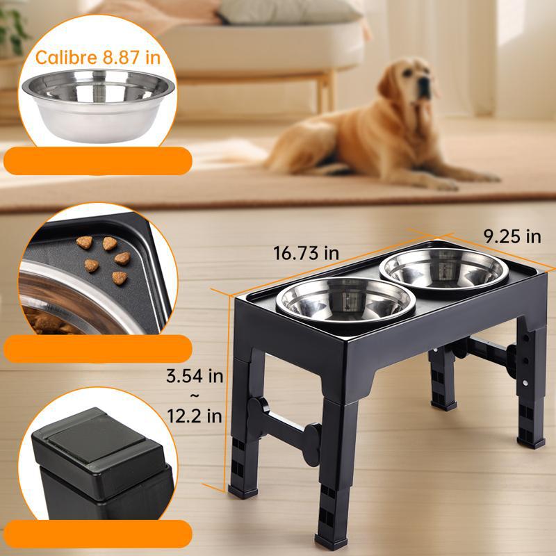 Adjustable Dog Bowels