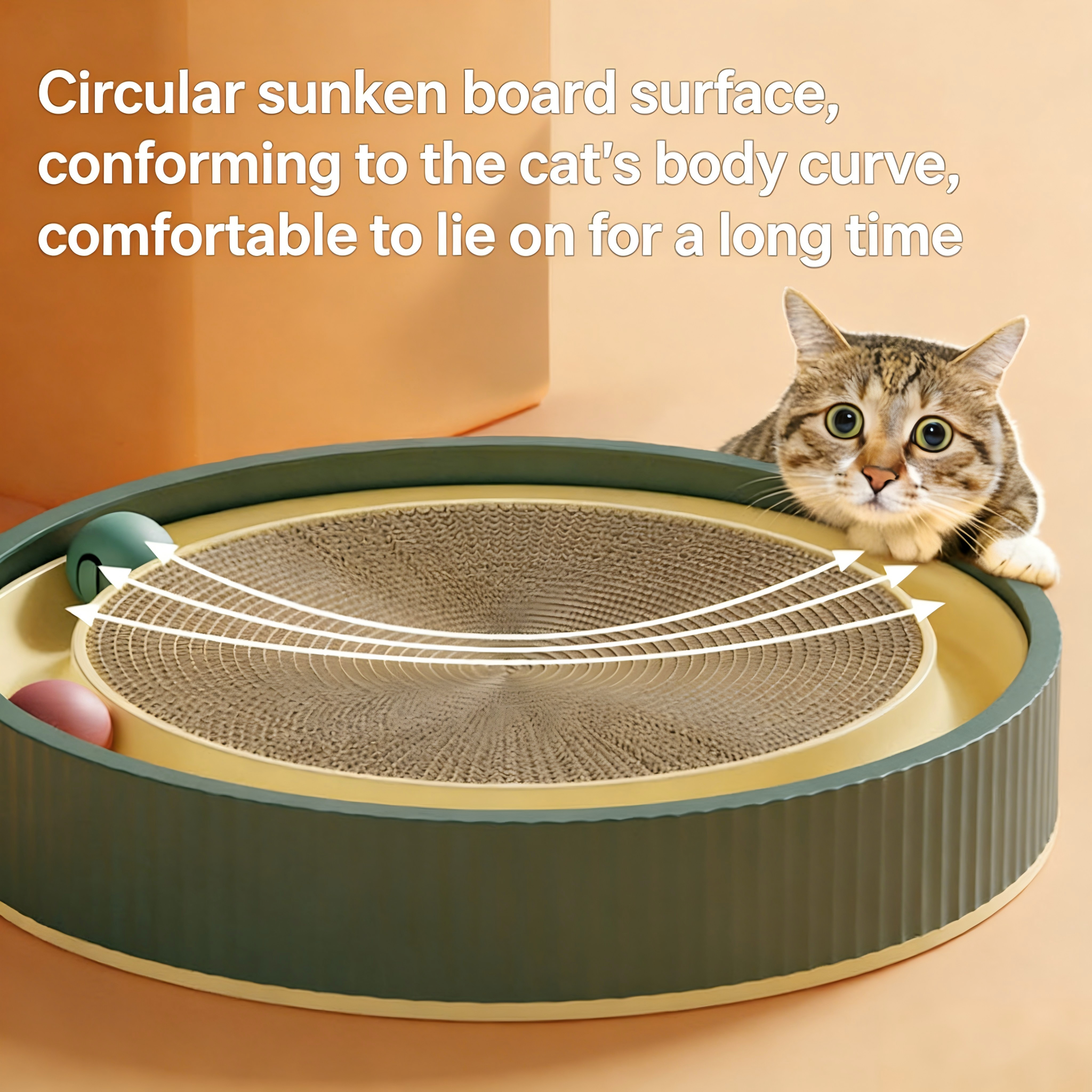Cardboard Cat Scratcher Pad 