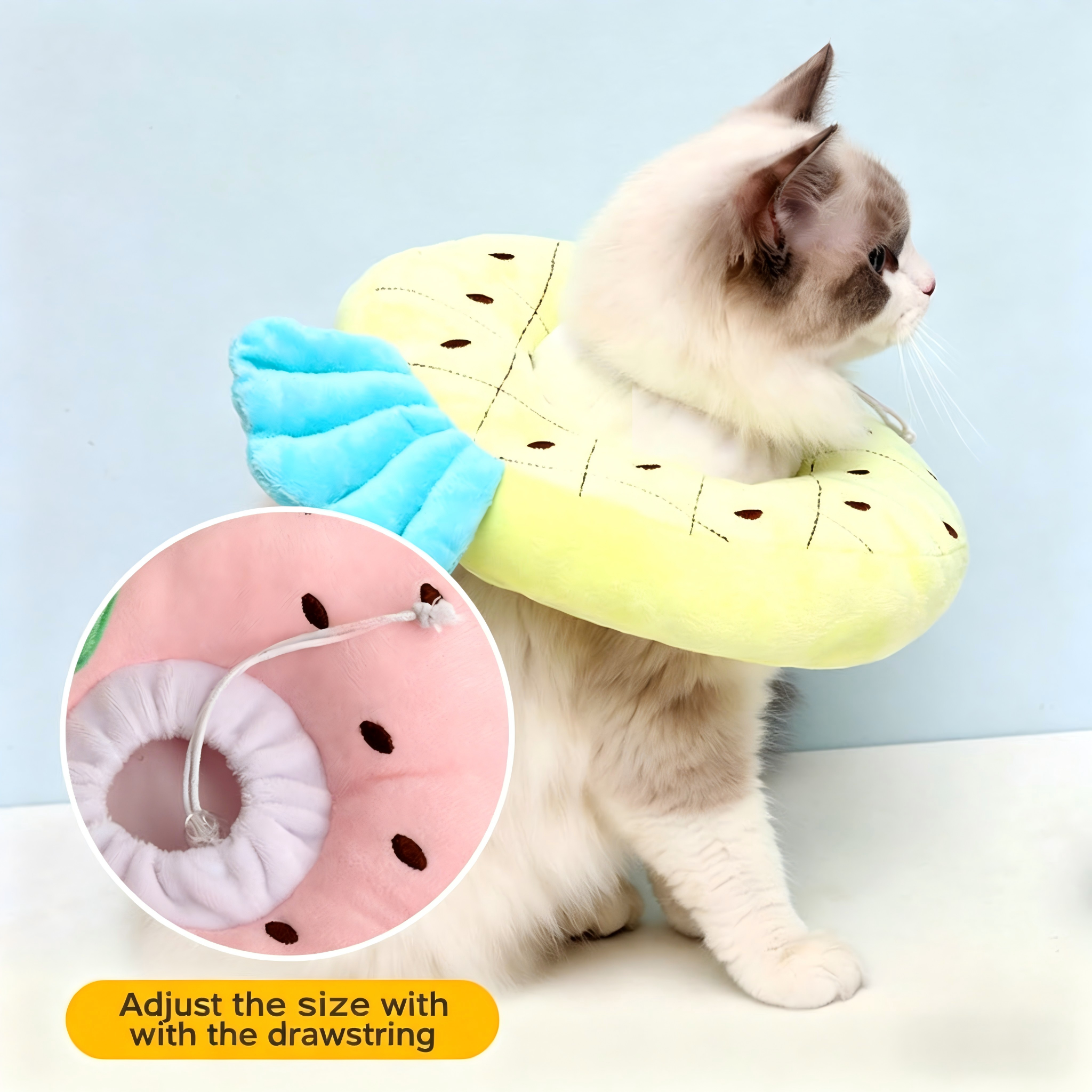 Adjustable Cat Cone Collar