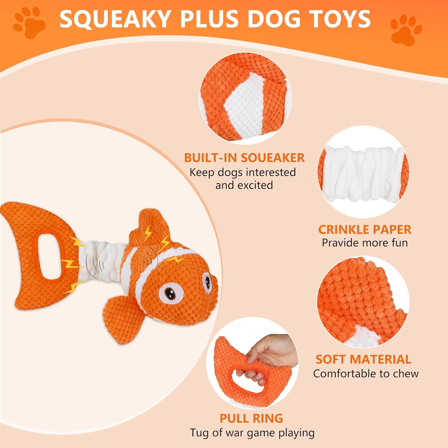 Dog Fish Toy