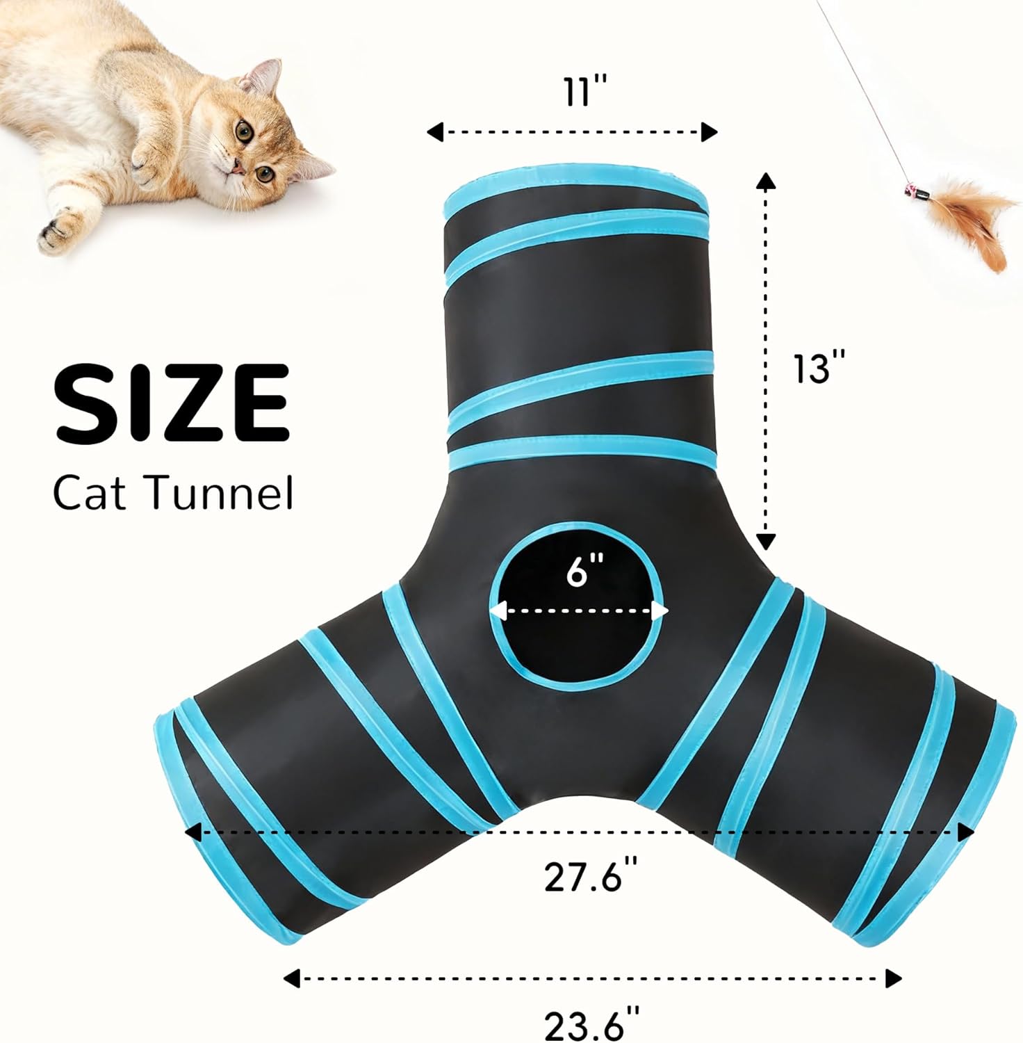 Cat Tunnel Tube
