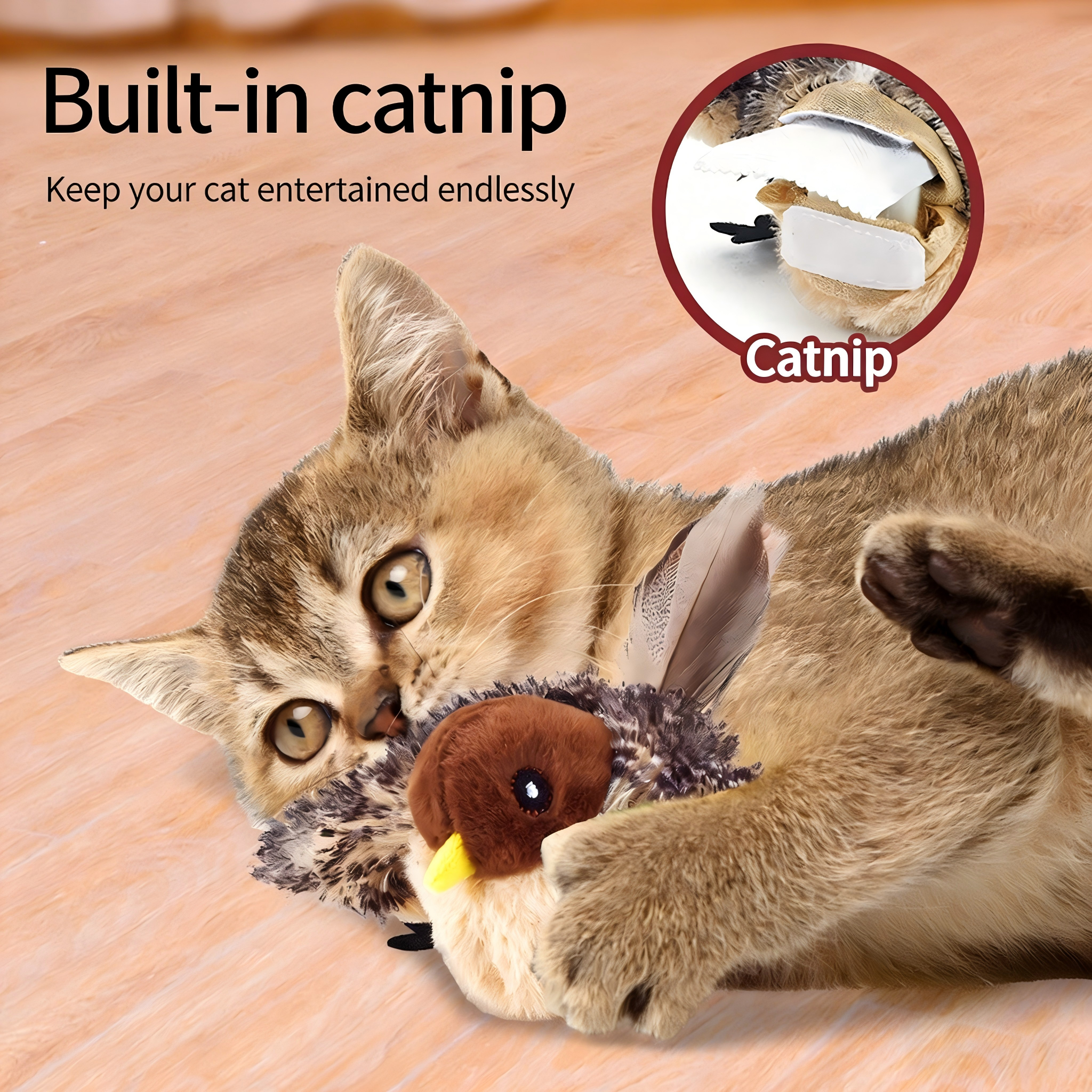 Cat Toys Flapping Bird