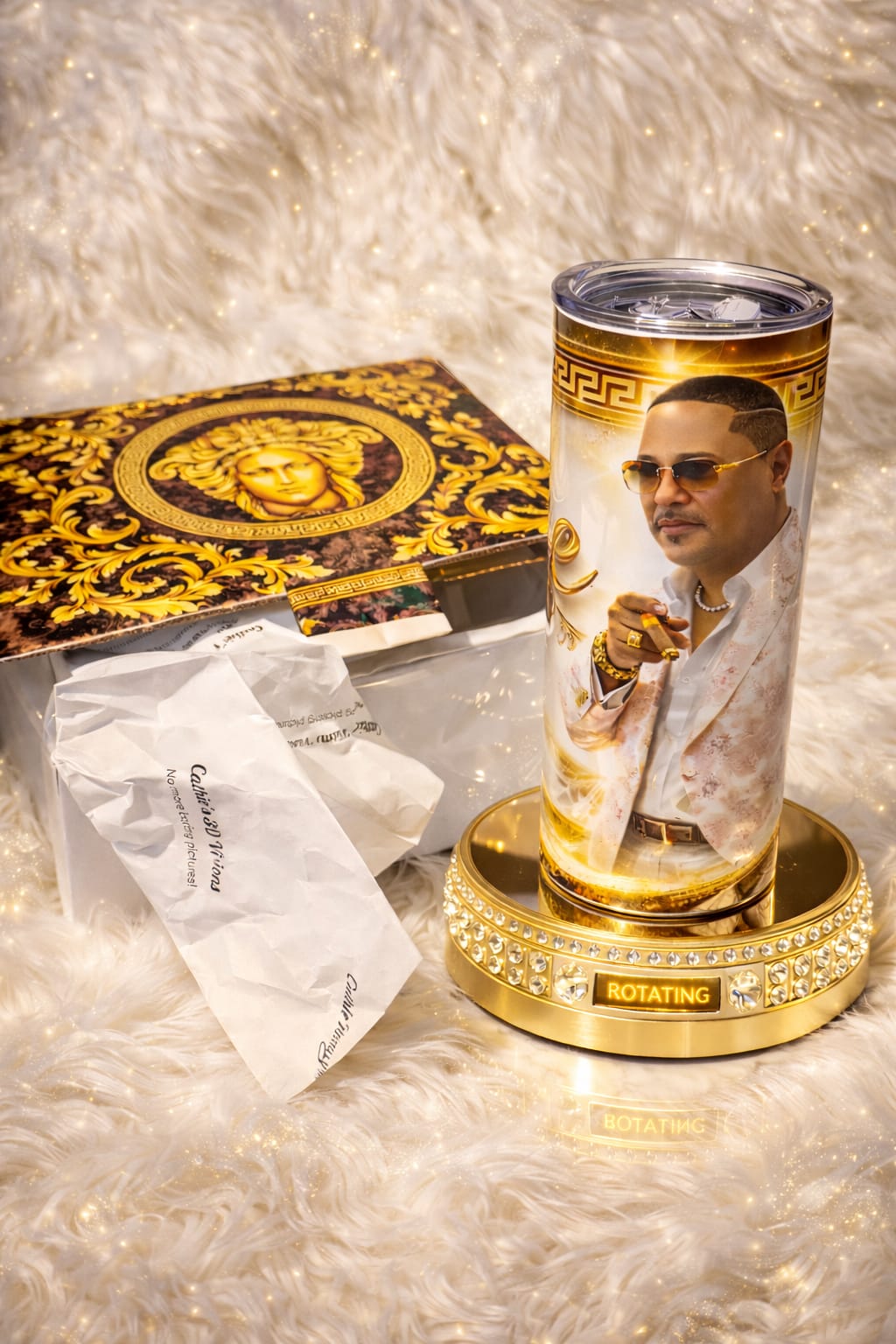 Luxury Custom Portrait Tumbler