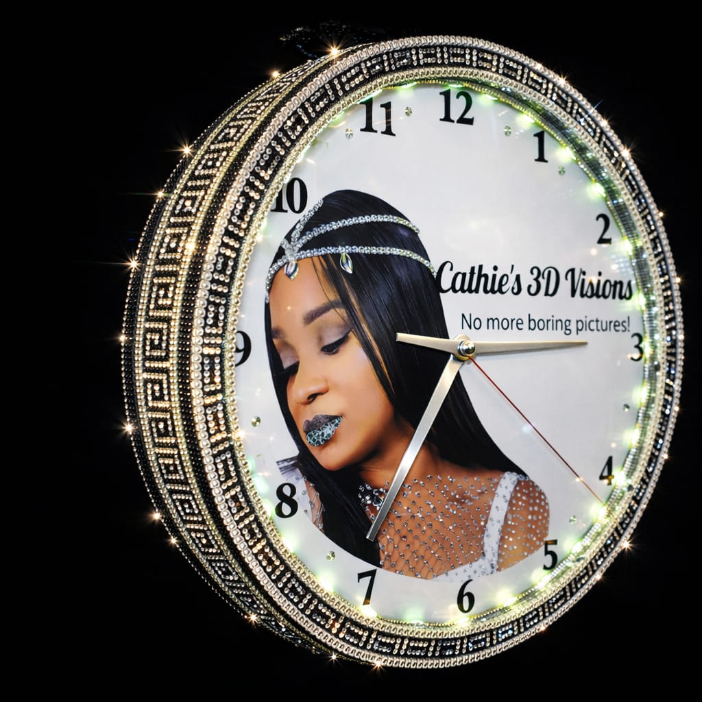 3D LED Photo Wall Clock