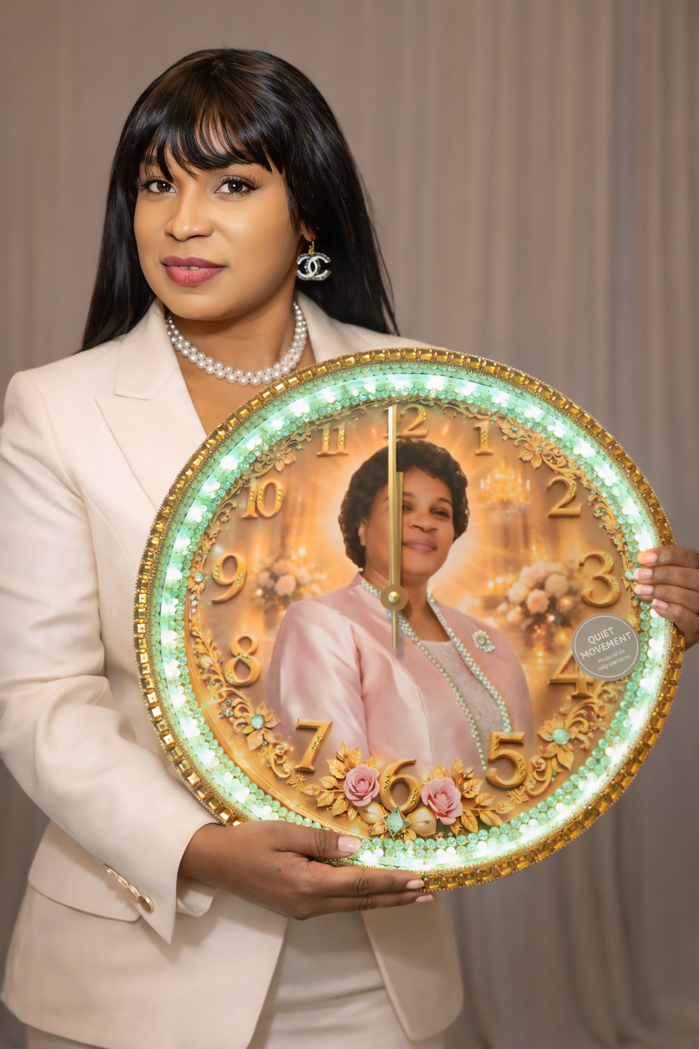 3D LED Photo Wall Clock