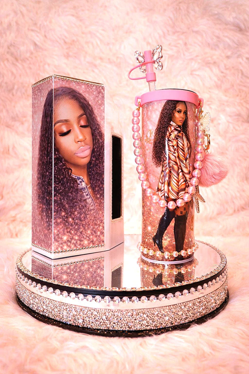 Custom Glam Tumbler & Gift Box Set 20 Oz