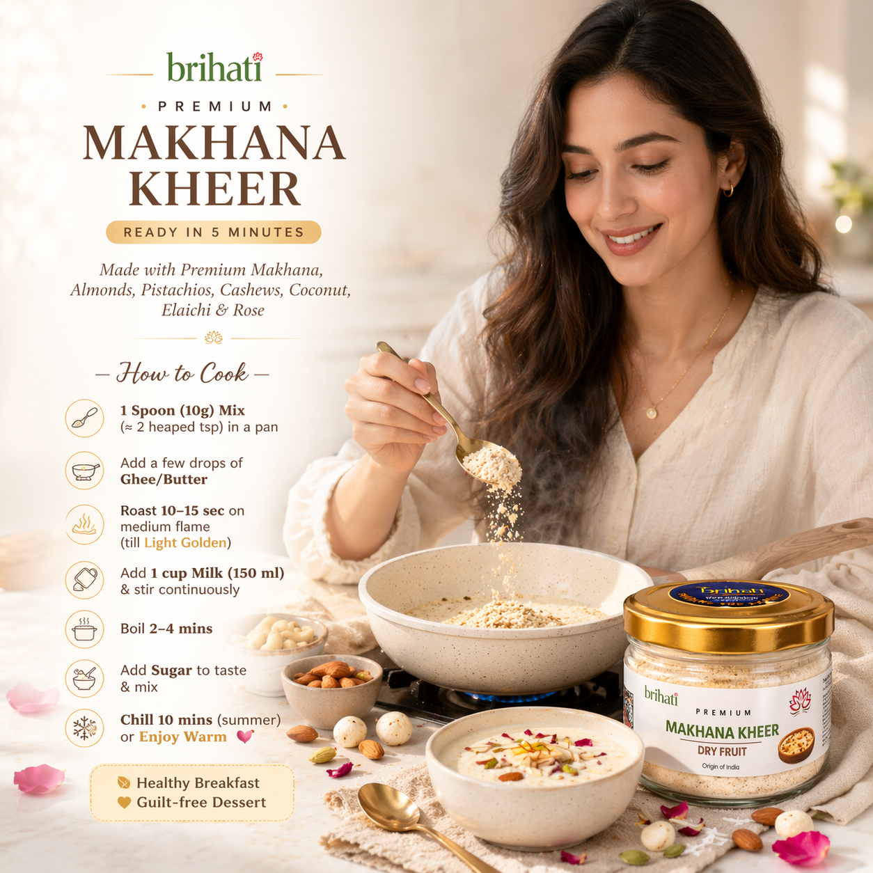 Premium Makhana Kheer Dry Fruit