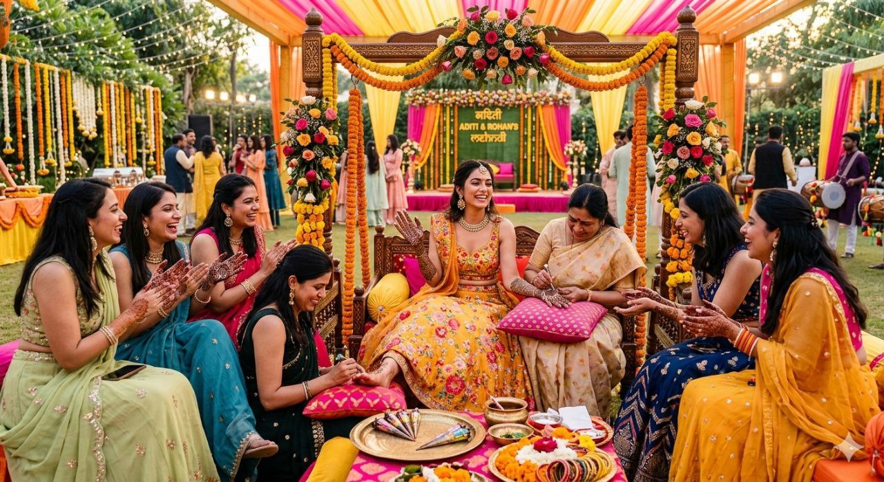 Book Yior mehndi For Wedding