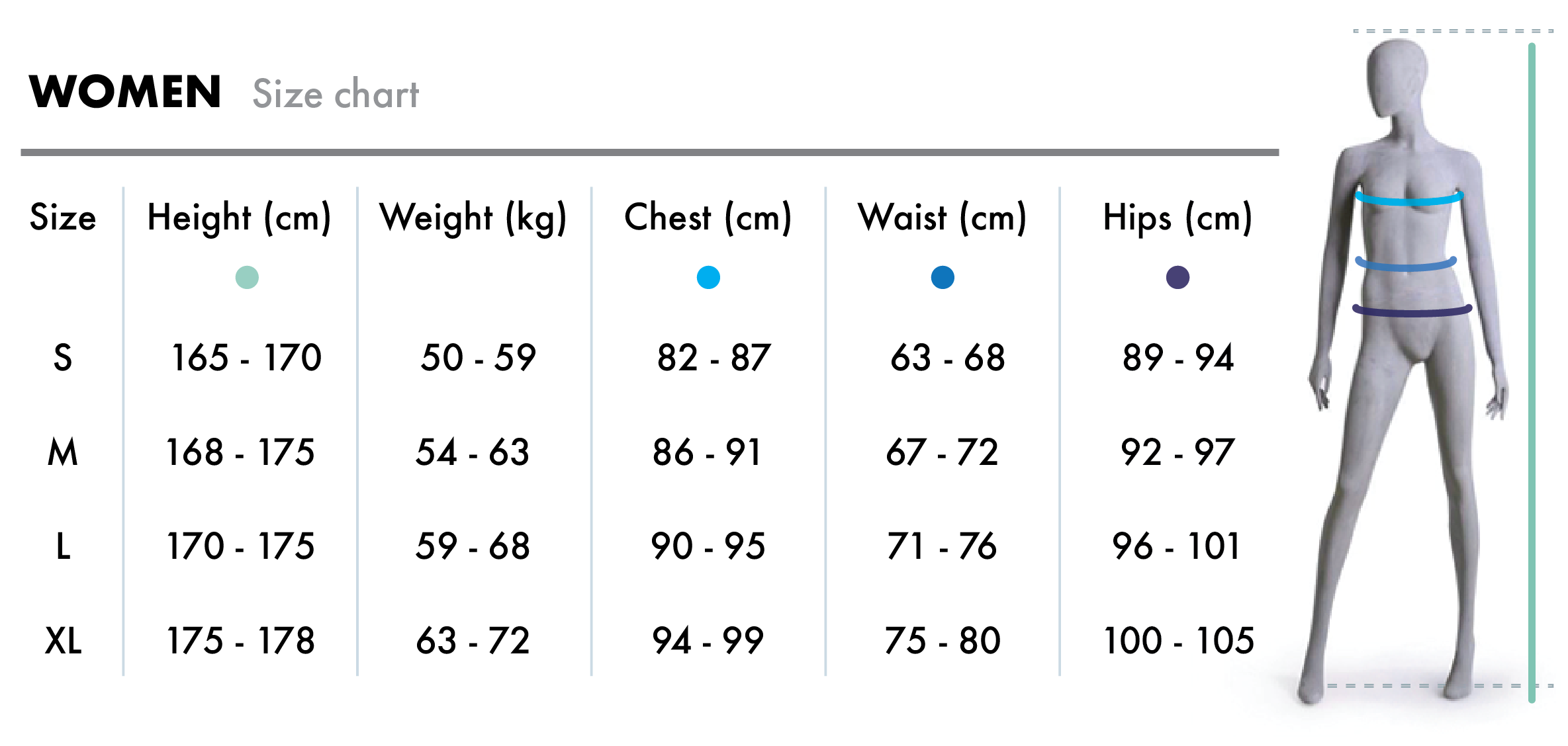 Freediving wetsuit for women