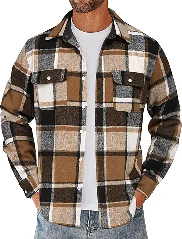 Men's Plaid Flannel Shirt