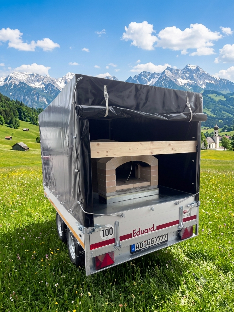 Mobiler Pizzaofen