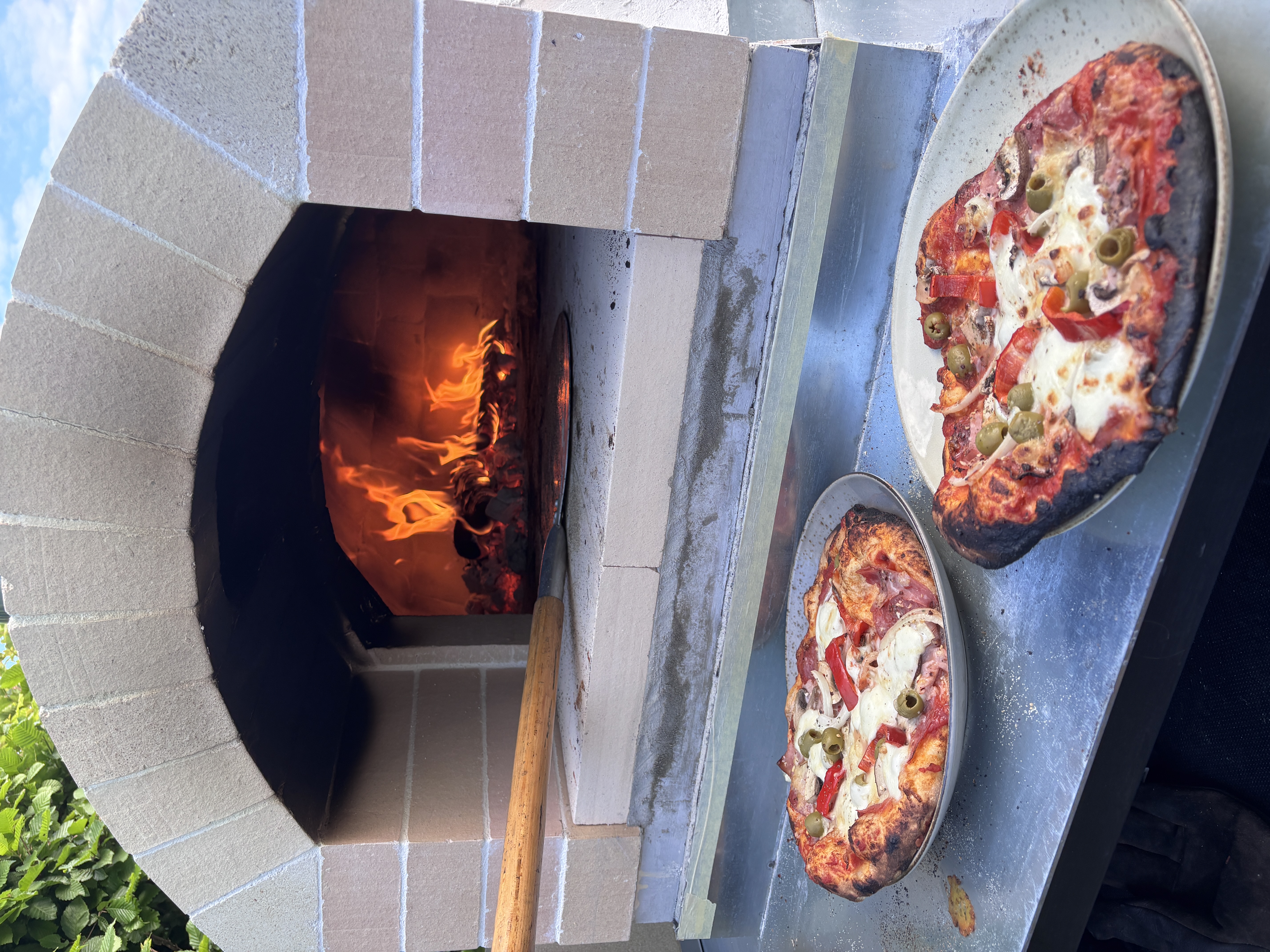 Mobiler Pizzaofen