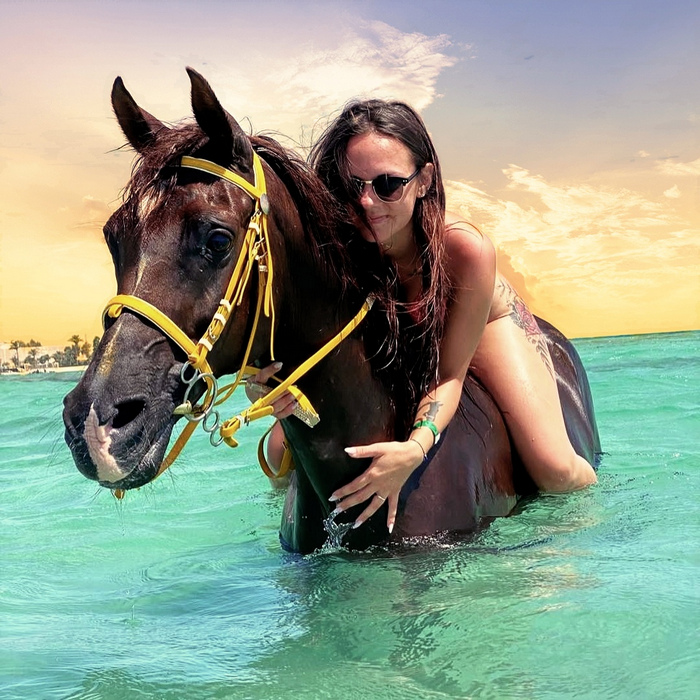 Horse Riding Safari Desert-Sea