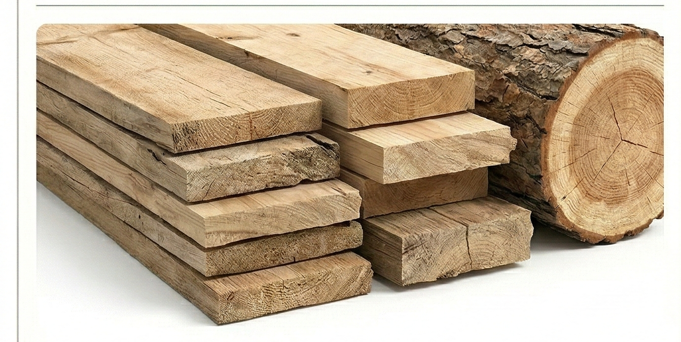 خشب طبيعي