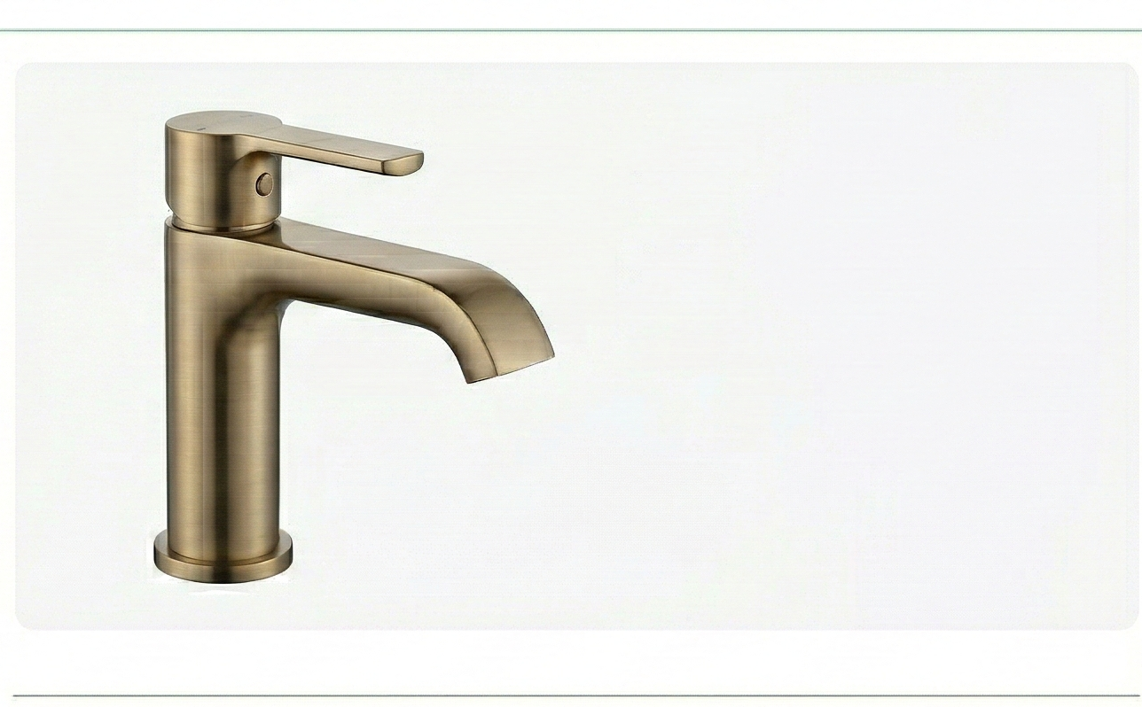 حنفية مغسلة نحاسية